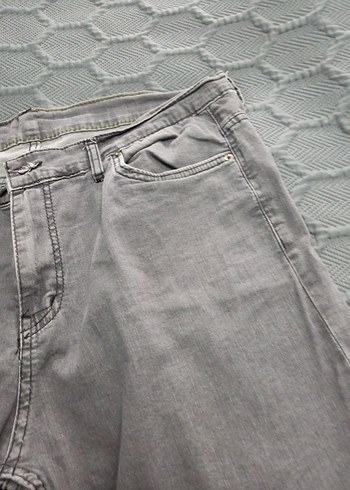 Gri Denim Erkek Pantolon 120 kgye kadar olur - Görsel 3
