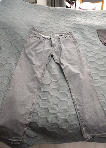 Gri Denim Erkek Pantolon 120 kgye kadar olur - Görsel 9