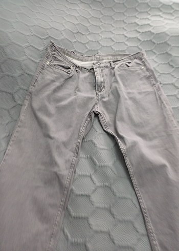 Gri Denim Erkek Pantolon 120 kgye kadar olur - Görsel 6