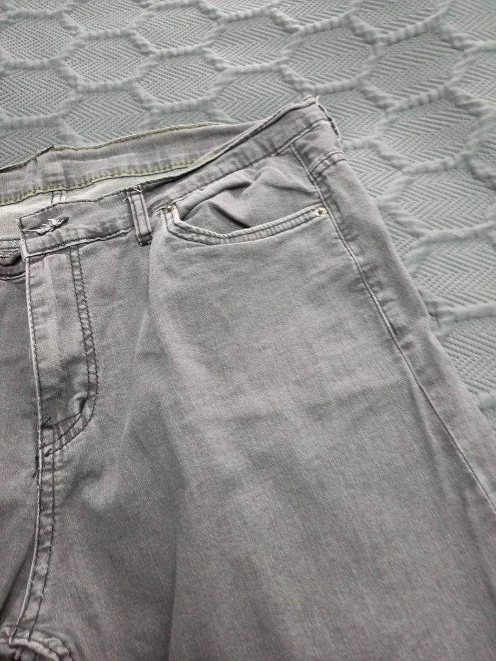 Gri Denim Erkek Pantolon 120 kgye kadar olur - Görsel 3