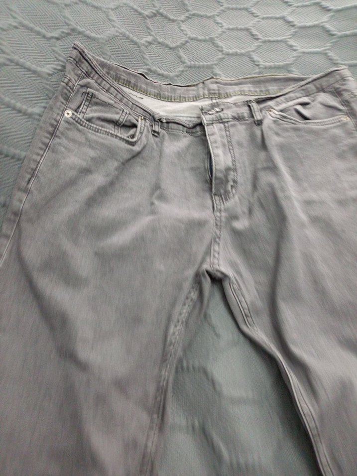 Gri Denim Erkek Pantolon 120 kgye kadar olur - Görsel 5