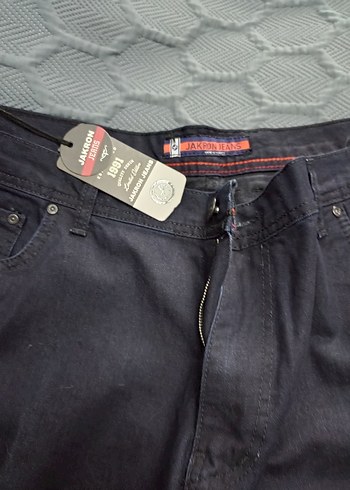 Gri Erkek Denim Pantolon, Regular Fit, Kemerli 118 kg olur sıfır - Görsel 9