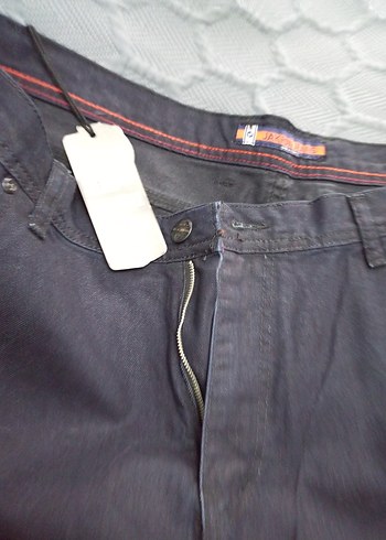 Gri Erkek Denim Pantolon, Regular Fit, Kemerli 118 kg olur sıfır - Görsel 8