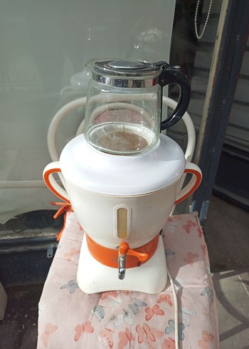 Beyaz Çay Makinesi fantom semaver çaycı - Görsel 5