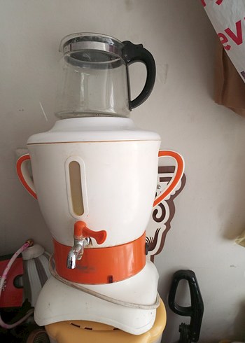 Beyaz Çay Makinesi fantom semaver çaycı - Görsel 8