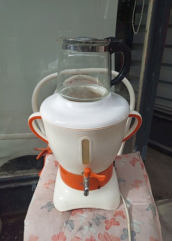 Beyaz Çay Makinesi fantom semaver çaycı - Görsel 2