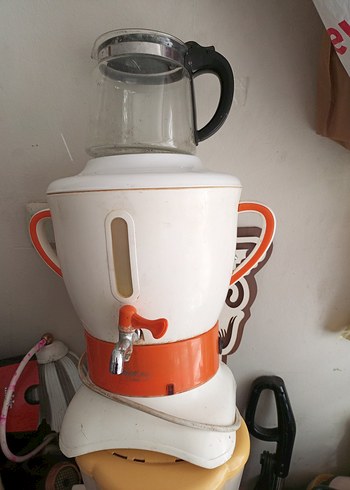 Beyaz Çay Makinesi fantom semaver çaycı - Görsel 9