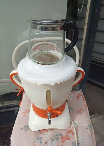 Beyaz Çay Makinesi fantom semaver çaycı - Görsel 6