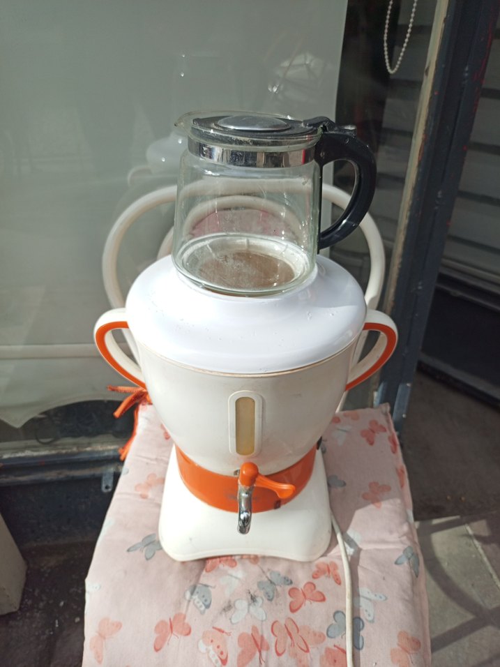 Beyaz Çay Makinesi fantom semaver çaycı - Görsel 5