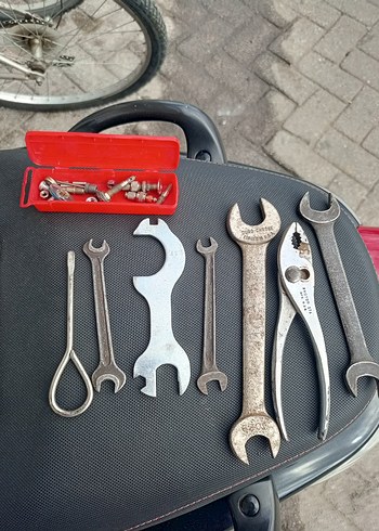 Çok Amaçlı Kırmızı ve Gri El Aletleri Seti full Alman malı - Görsel 7