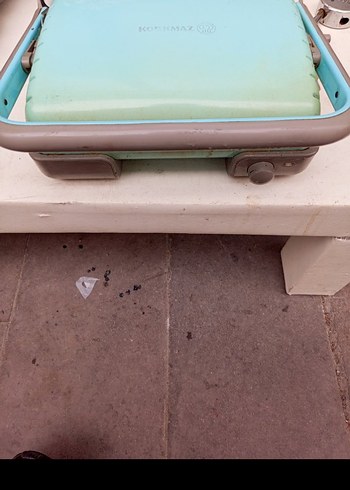 Turkuaz Renkli Pastel Tost Makinesi KORKMAZZ - Görsel 2