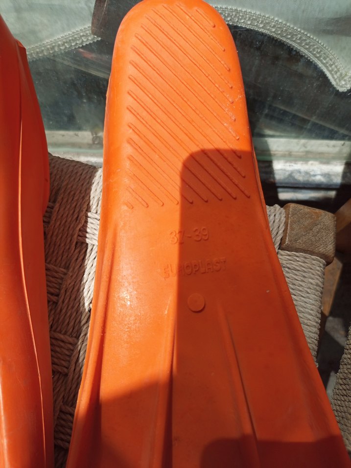 Turuncu Erkek Su Ayakkabısı Velcro - Görsel 5