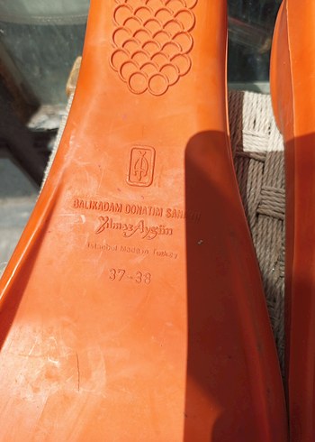 Turuncu Erkek Suda Kaymaz Ayakkabı - Görsel 2