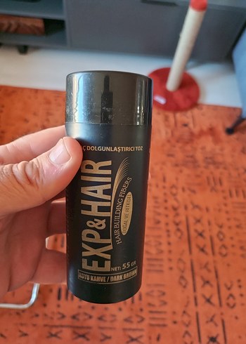 Erkek Saç Dolgunlaştırıcı Toz - Koyu Kahve - Görsel 4