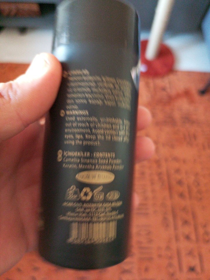 Erkek Saç Dolgunlaştırıcı Toz - Koyu Kahve - Görsel 3