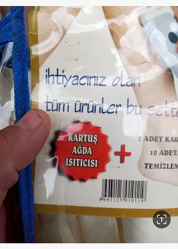 Mavi Fermuarlı Sıcaklık Ayarlayıcı Çanta ağda - Görsel 2