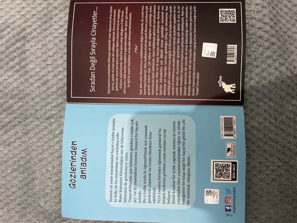 Gözlerinden Anladım ve Zehirlisin Romanları - Görsel 2