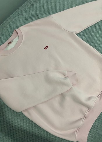 Pembe Kadın Sweatshirt - Görsel 4