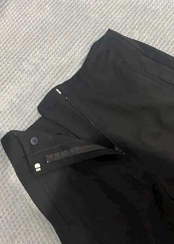 Kadın Siyah Kumaş Pantolon - Görsel 4