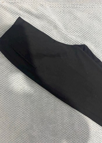 Kadın Siyah Kumaş Pantolon - Görsel 3