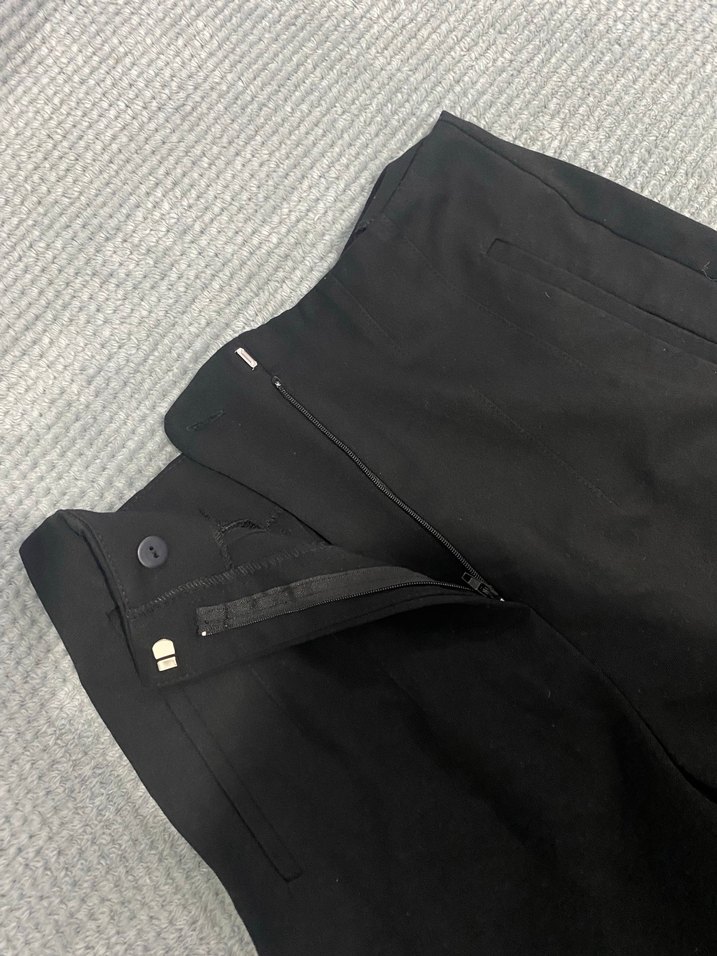 Kadın Siyah Kumaş Pantolon - Görsel 4