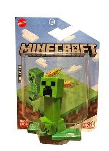MINECRAFT CREEPER MİNİ FİGÜR SIFIR PAKET 