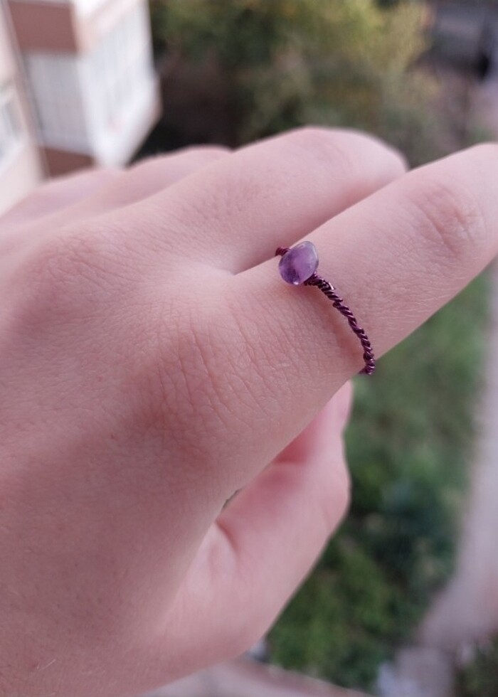 Doğal taş yüzük  - Görsel 3