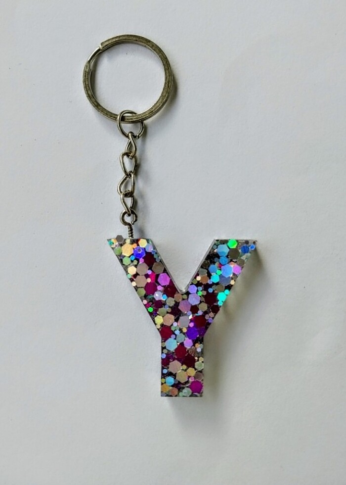 Epoksi harf anahtarlık - Görsel 2