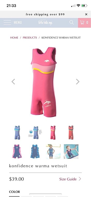 Konfidence warma wetsuit çocuk mayo.