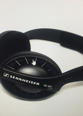 Sennheiser HD407 Siyah Kulaklık