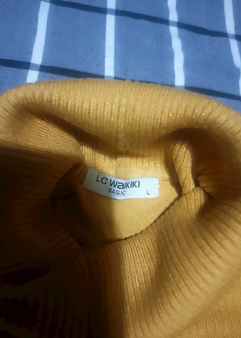 Kadın Boğazlı Triko Kazak - Görsel 2