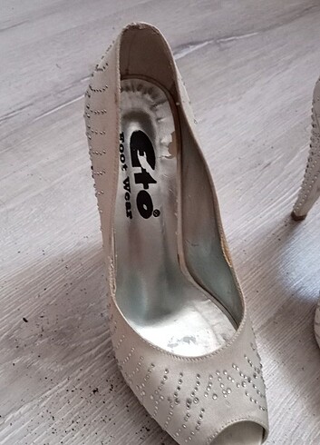 Platform ayakkabı gelin - Görsel 2