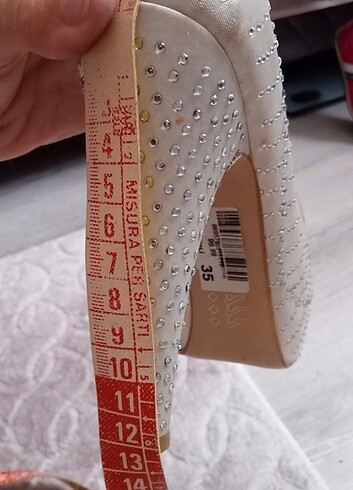 Platform ayakkabı gelin - Görsel 4