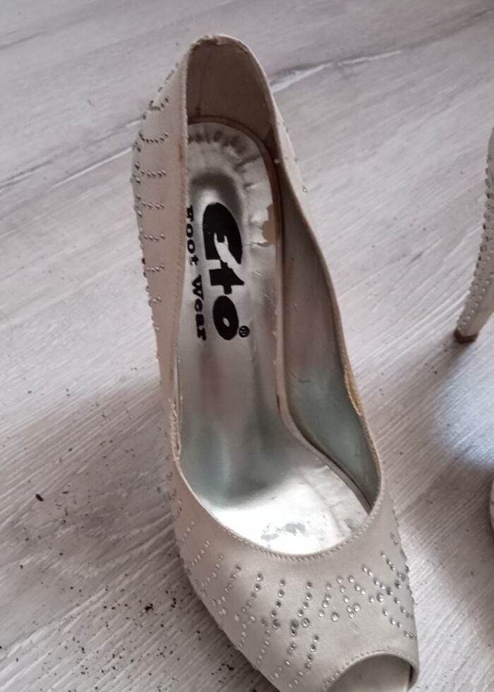 Platform ayakkabı gelin - Görsel 2