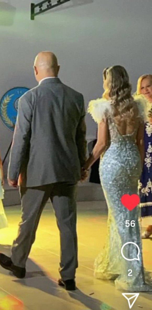 Boncuk İşlemeli Mavi Uzun Abiye Elbise alfabeta - Görsel 4