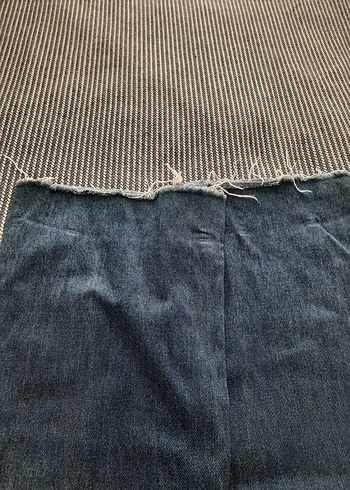 28 Beden lacivert Renk Kadın Lacivert Midi Kot Pantolon