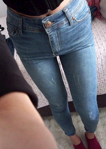 Trendyol & Milla Kadın Mavi Denim Jean