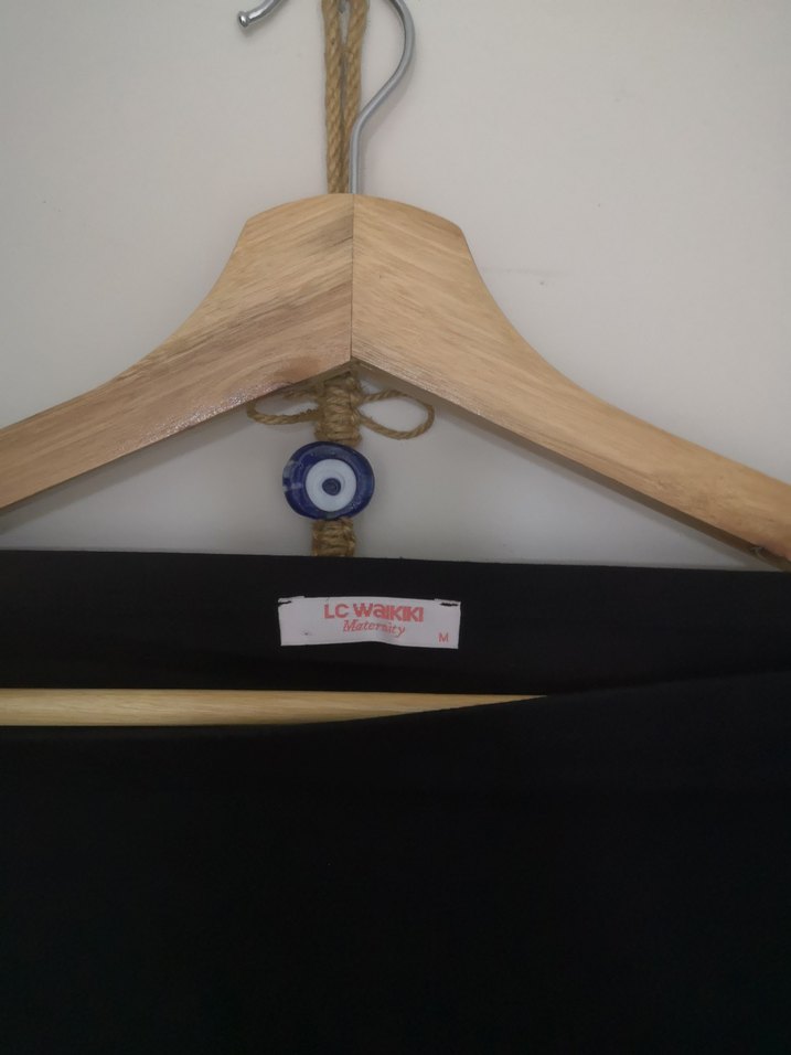 Gri Kadın Midi Hamile Etek - Görsel 3