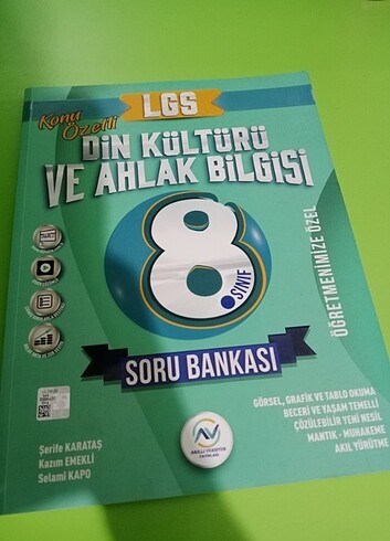 Av yayınları 8. Sınıf test kitabı din kültürü 