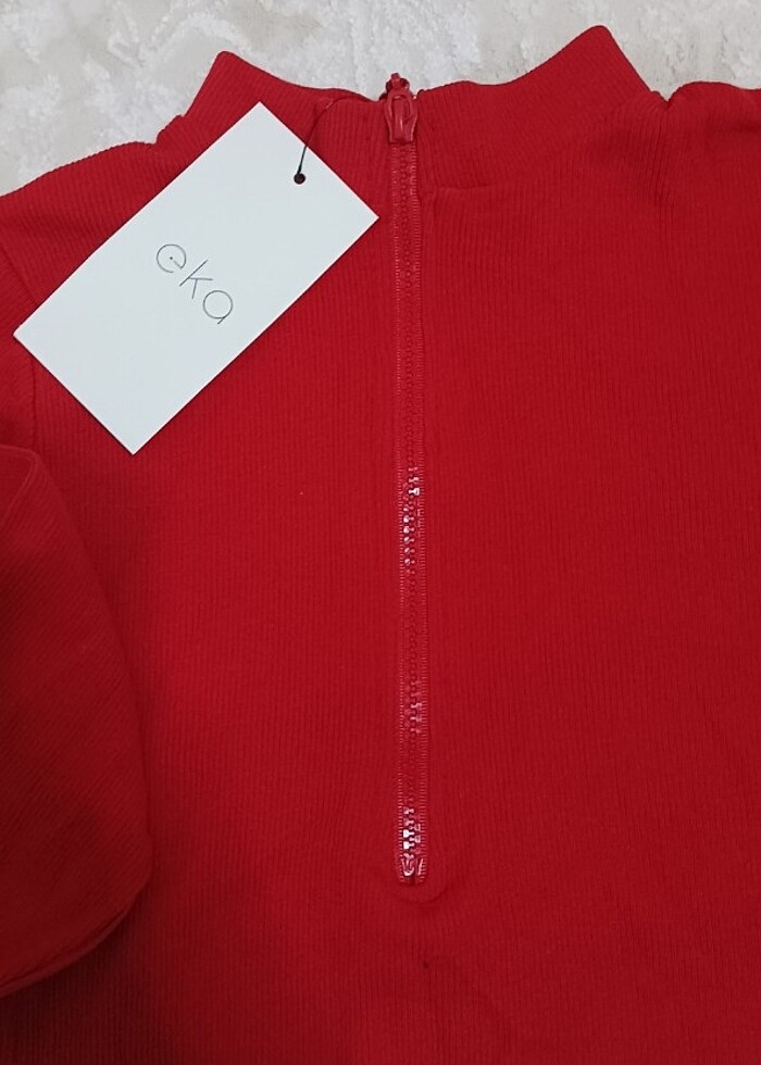 İnce Triko Elbise - Görsel 5