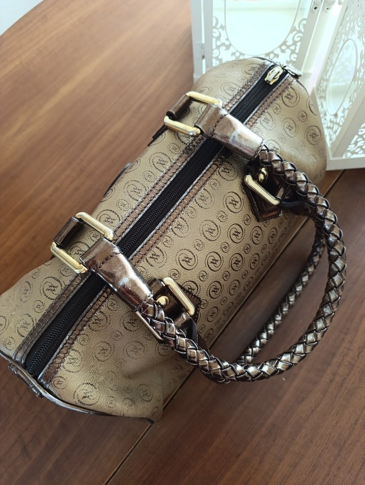 Vakko Bej Deri Klasik Kadın Çanta - Görsel 4