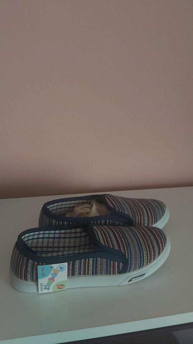 Kız Çocuk Çok Renkli Bağlamalı Loafer Ayakkabı - Görsel 2