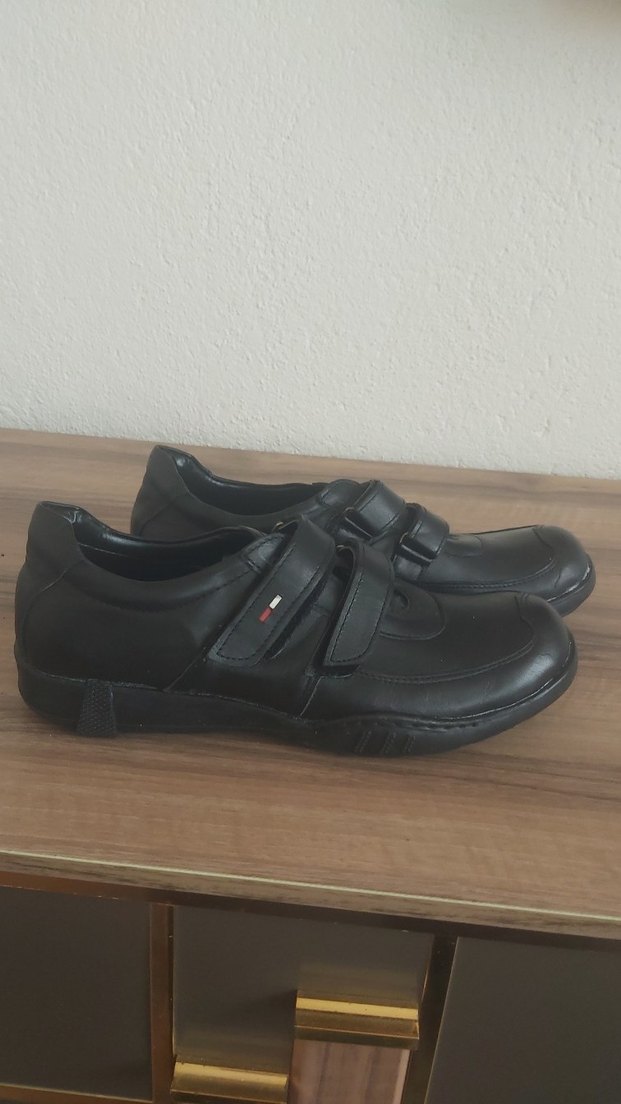 Erkek Siyah Tokalı Özel Ayakkabı - Görsel 2