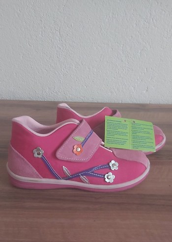 Kız Bebek Pembe İlk Adım Ayakkabısı - Görsel 3