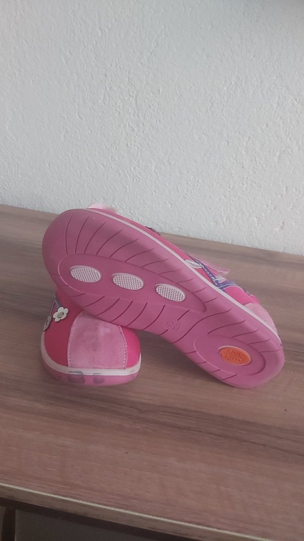 Kız Bebek Pembe İlk Adım Ayakkabısı - Görsel 4