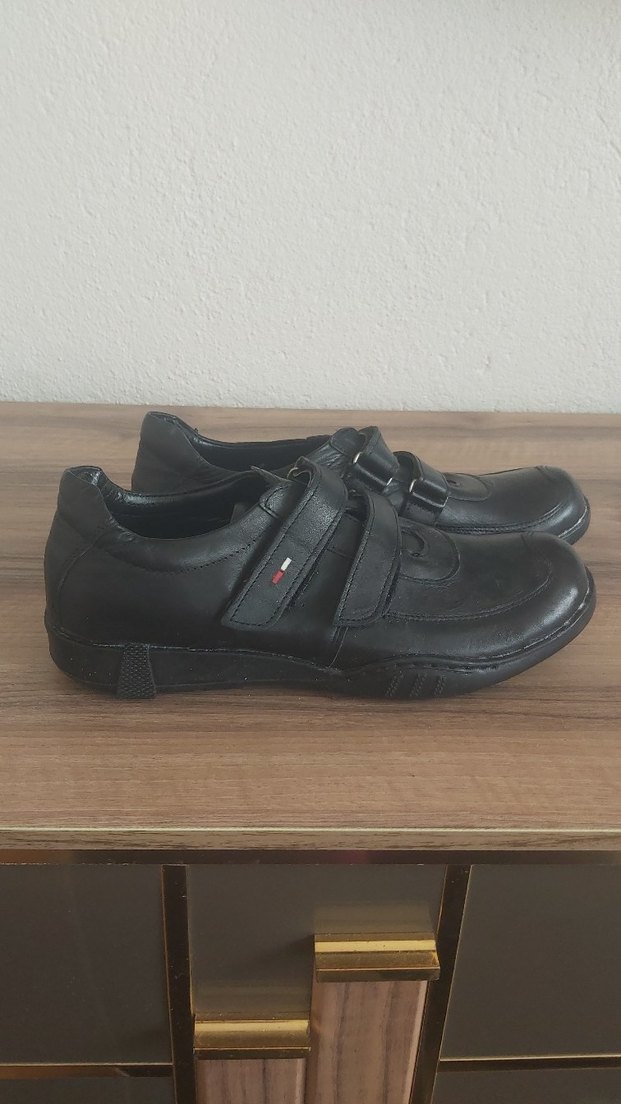 Erkek Siyah Tokalı Özel Ayakkabı - Görsel 2