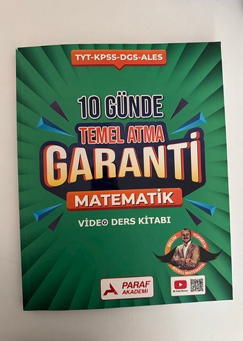 10 Günde Temel Atma Garantili Matematik Kitabı