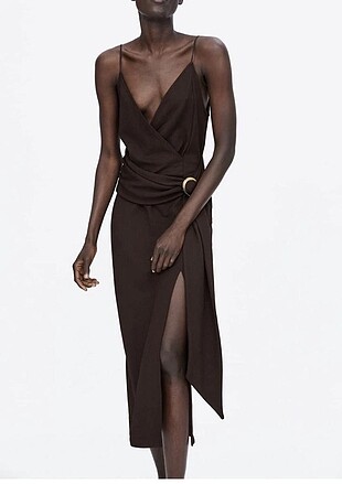 Zara midi elbise