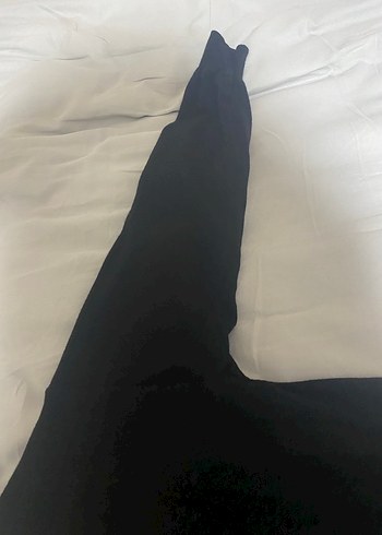 Siyah triko elbise - Görsel 9