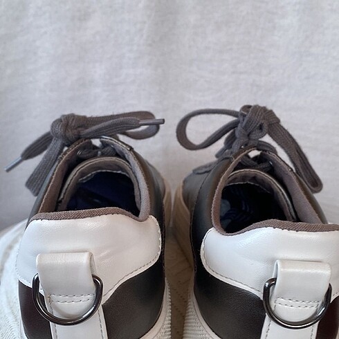 37 Beden haki Renk Kadın sneakers